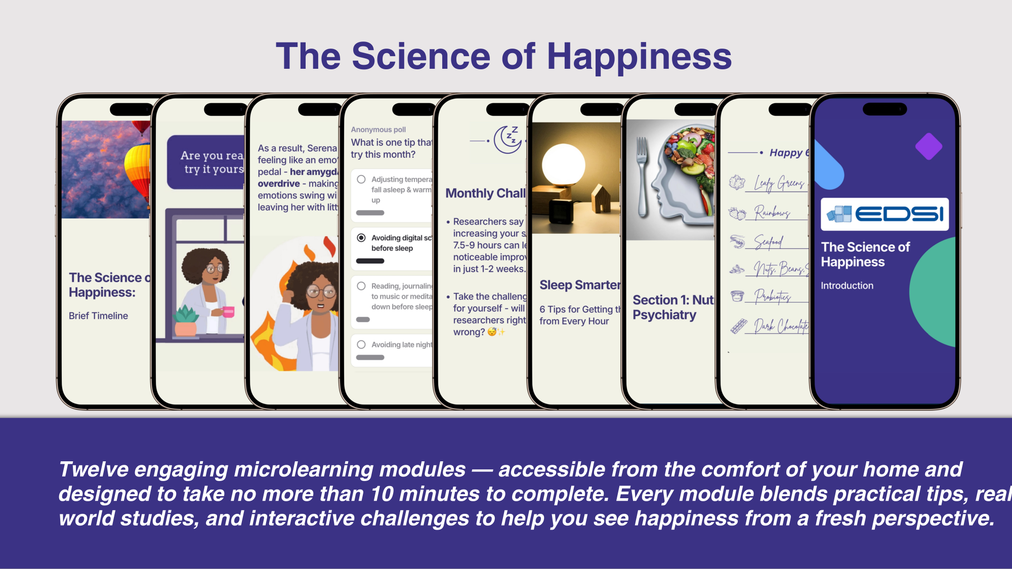 Behind the Scenes: Designing “The Science of Happiness”… - EDSI